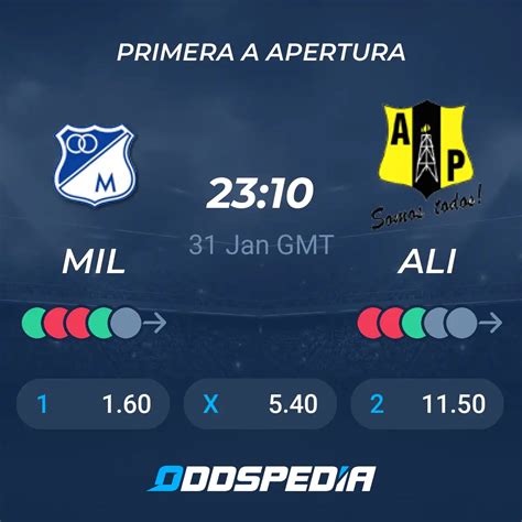 millonarios vs alianza petrolera